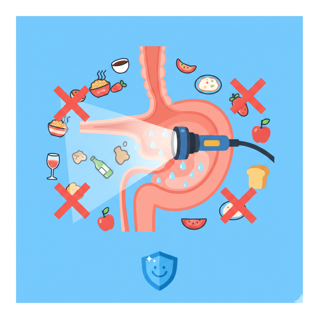 위내시경 금식시간