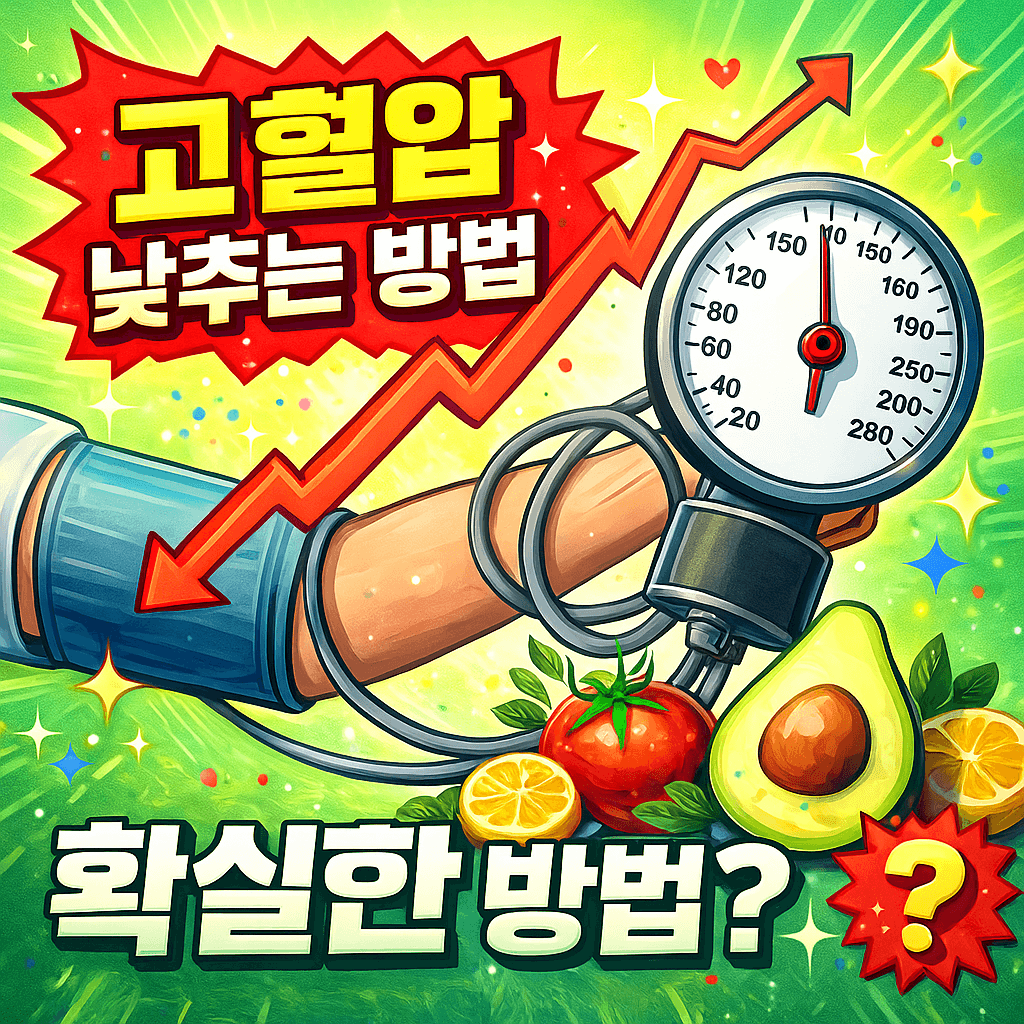 고혈압 낮추는 방법