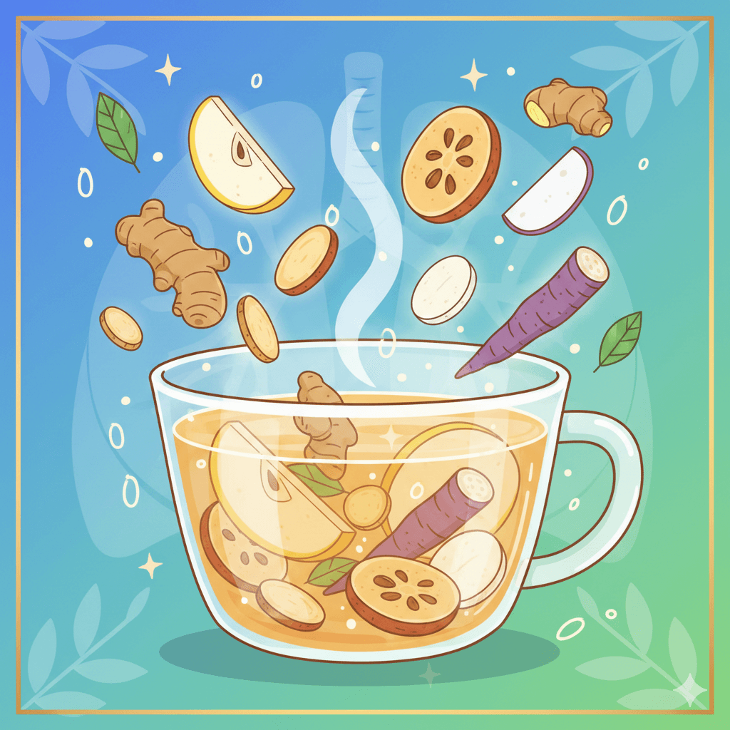 기관지에 좋은 음식