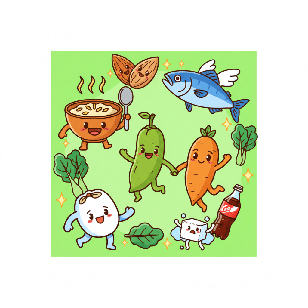 혈당 낮추는 음식