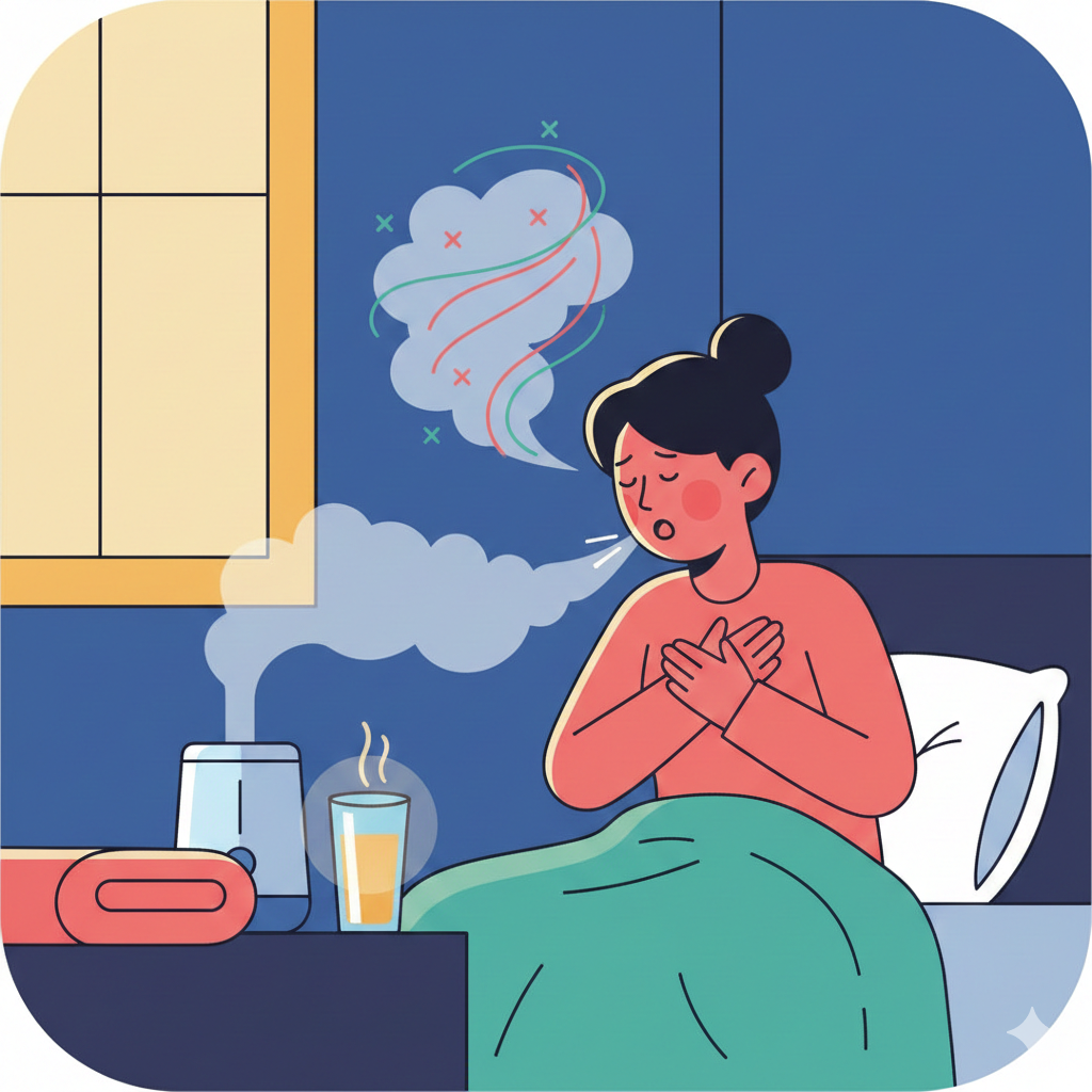 기침 멈추는법