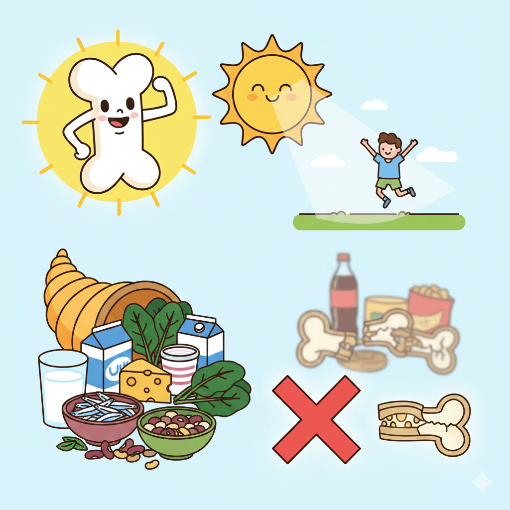 뼈에 좋은 음식