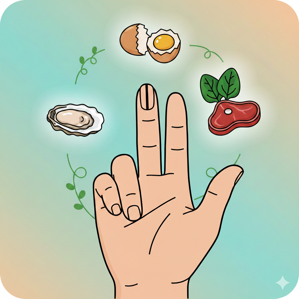 손톱 검은세로줄