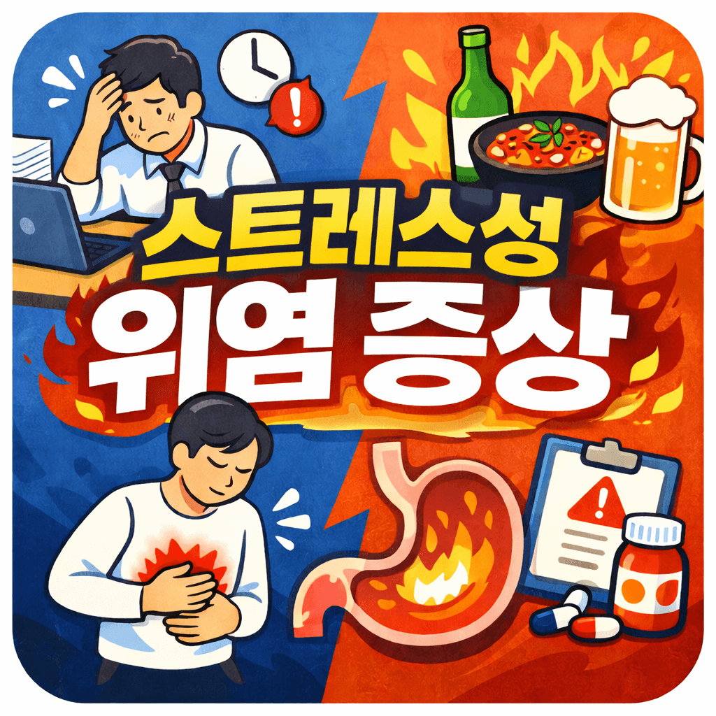 스트레스성 위염 증상