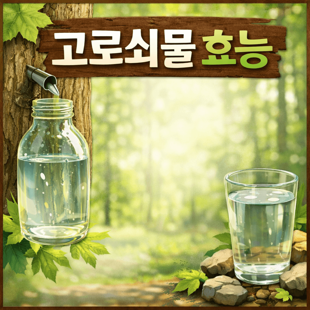 고로쇠물 효능