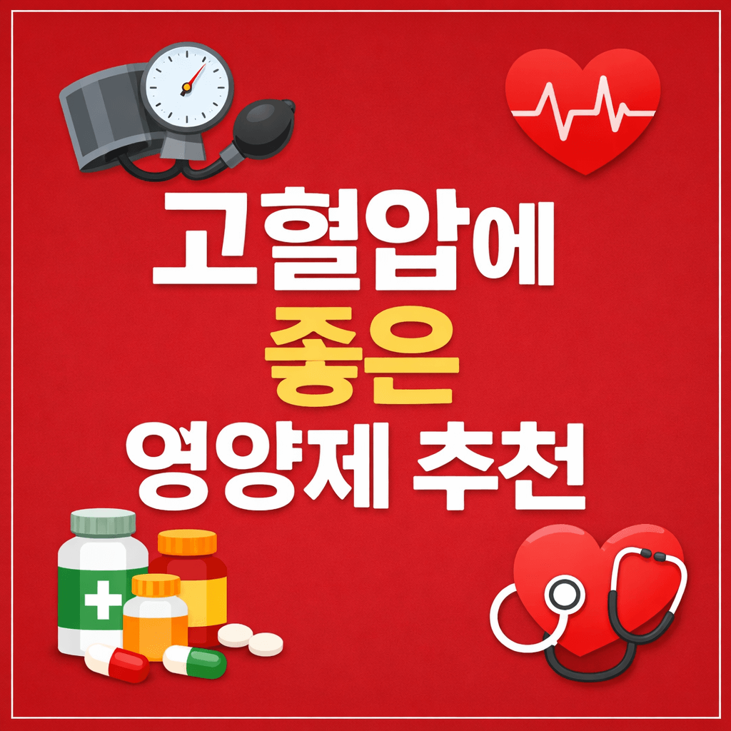 고혈압 영양제