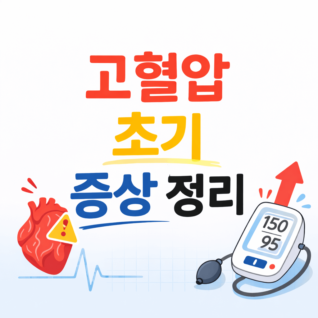 고혈압 초기 증상