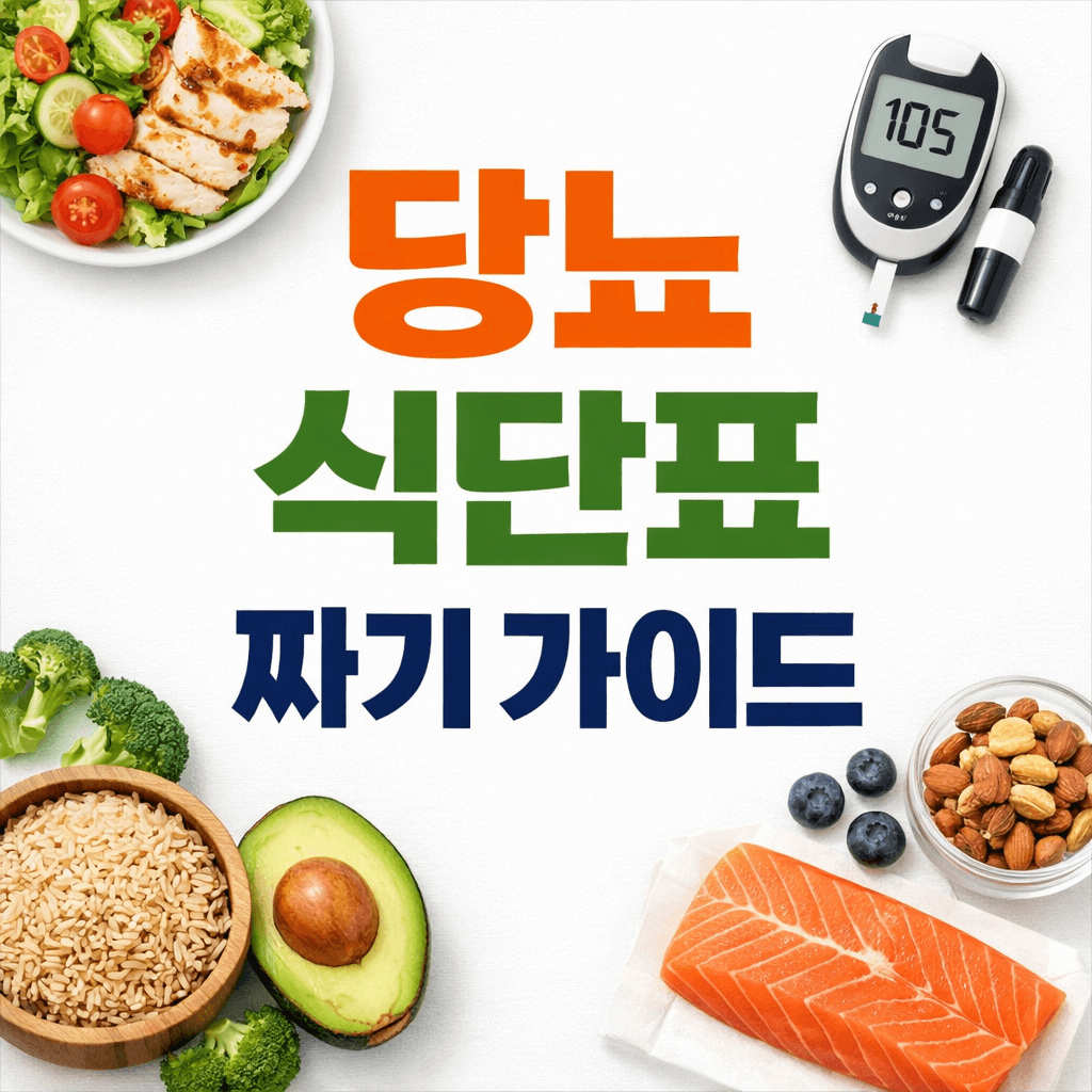 당뇨 식단표