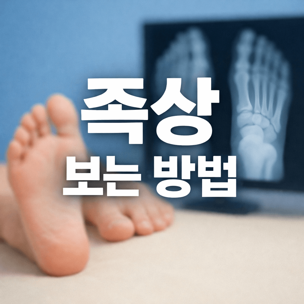 족상 보는 방법