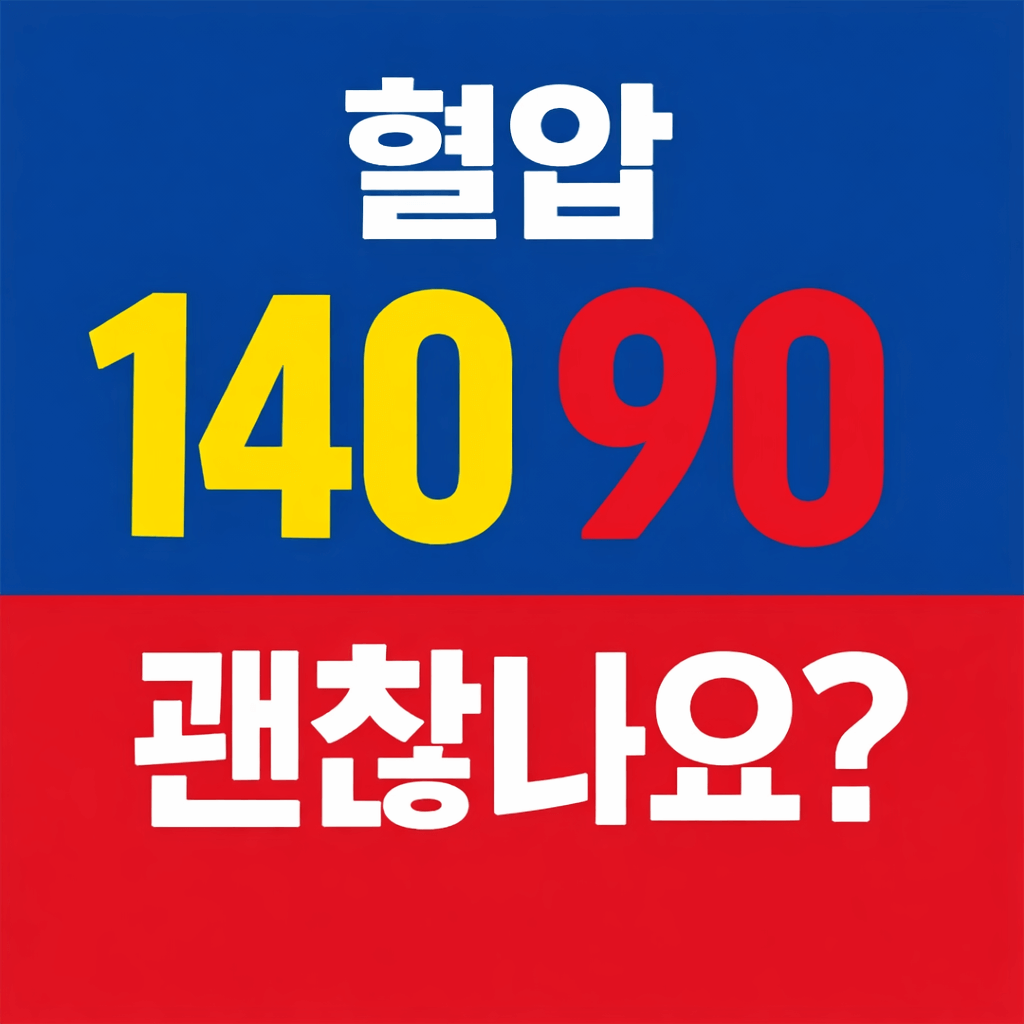 혈압 140 90