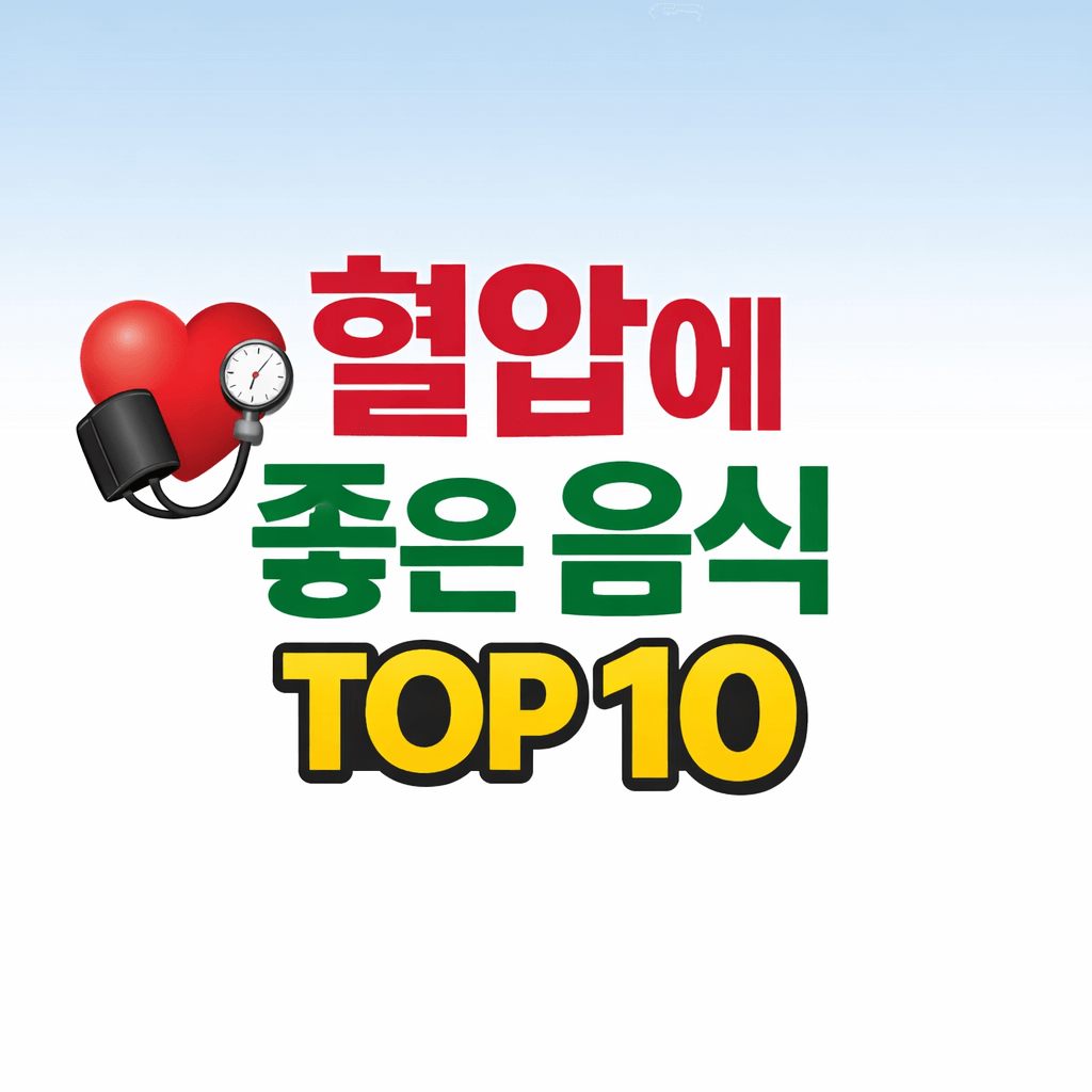 혈압에 좋음 음식
