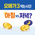 오메가3 먹는시간