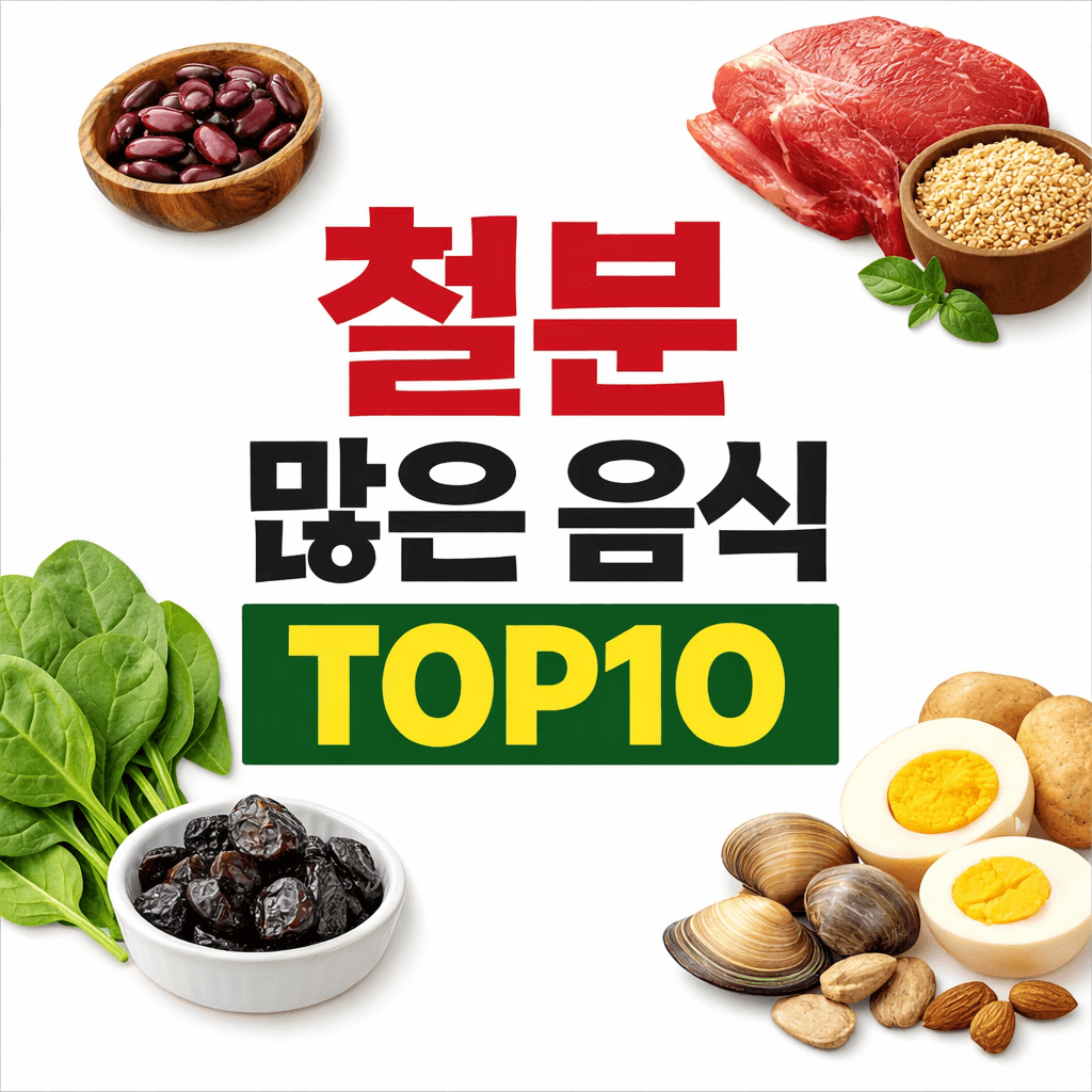 철분 많은 음식