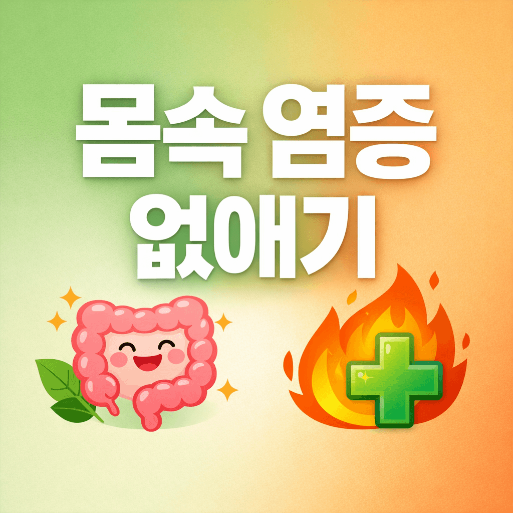 몸속 염증 없애기