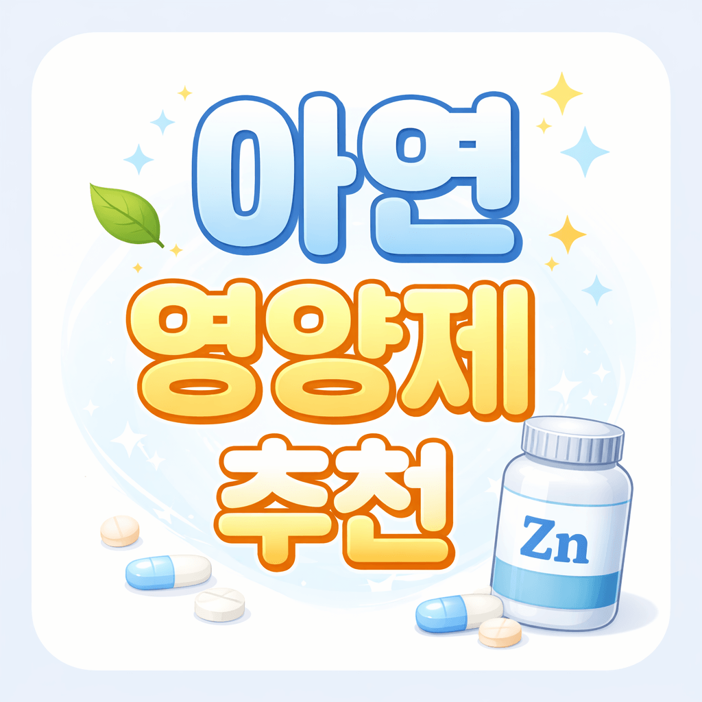 아연 영양제