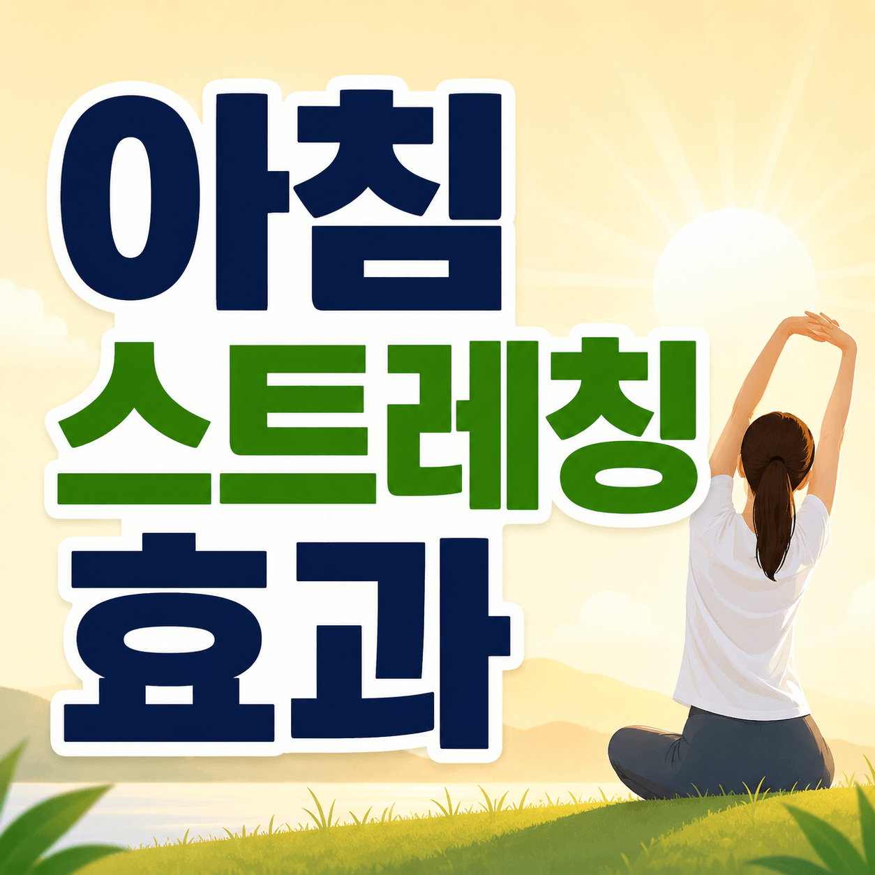 아침 스트레칭 효과
