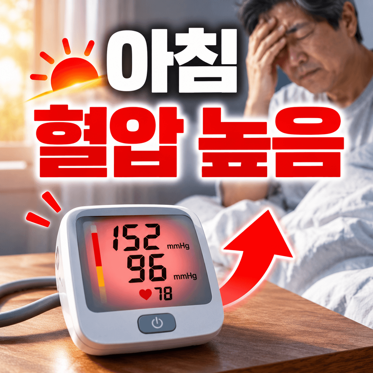 아침 혈압 높음