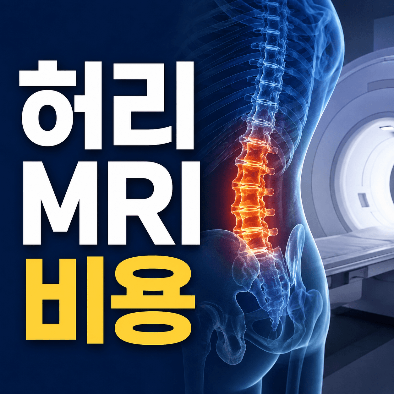 허리 MRI 비용