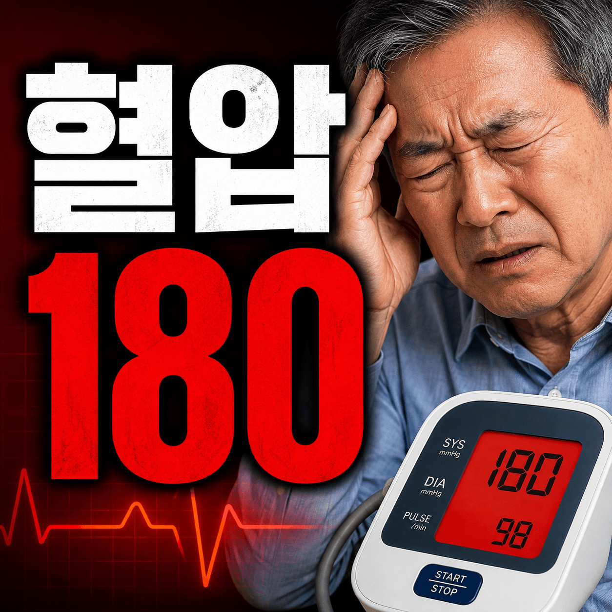 혈압 180