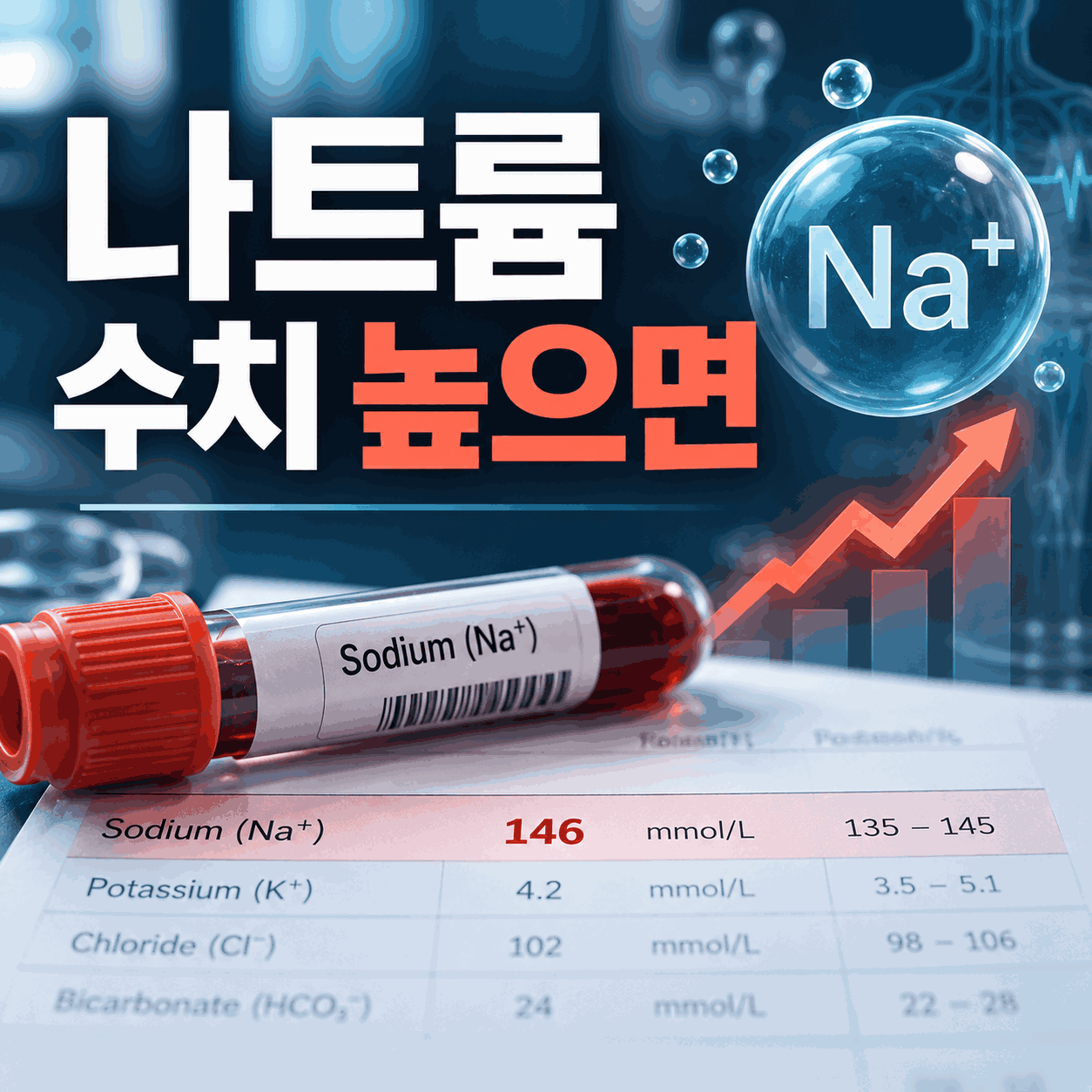 나트륨 수치 높으면