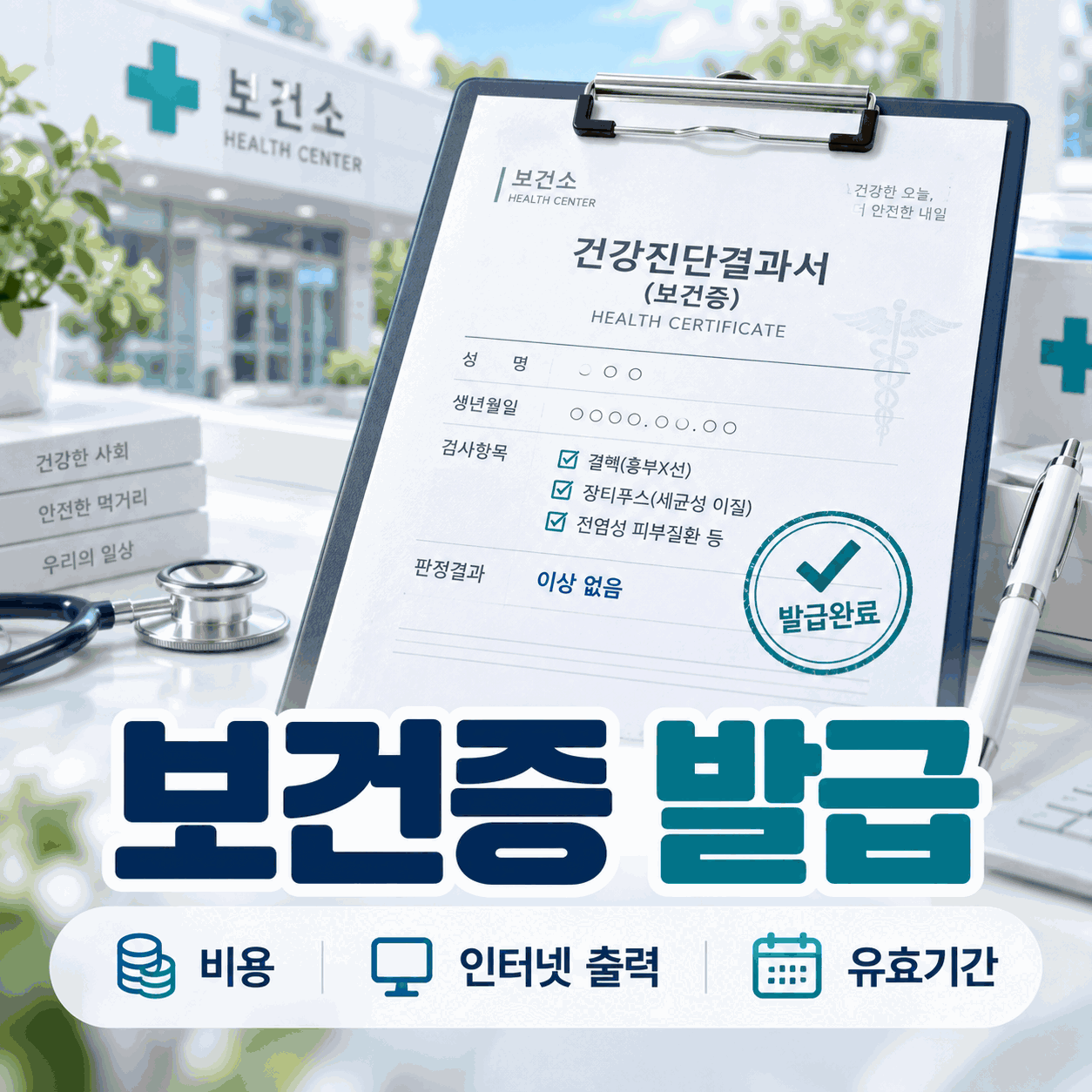 보건증 발급
