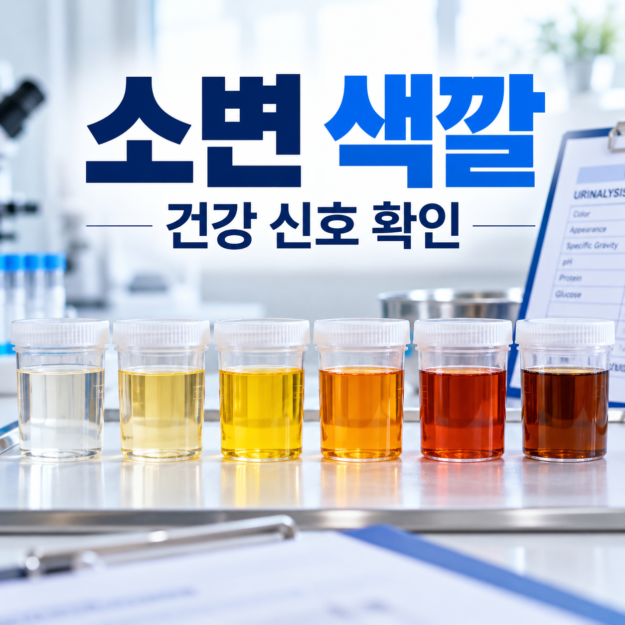 소변 색깔