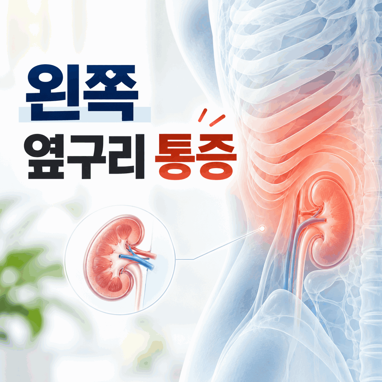 왼쪽 옆구리 통증