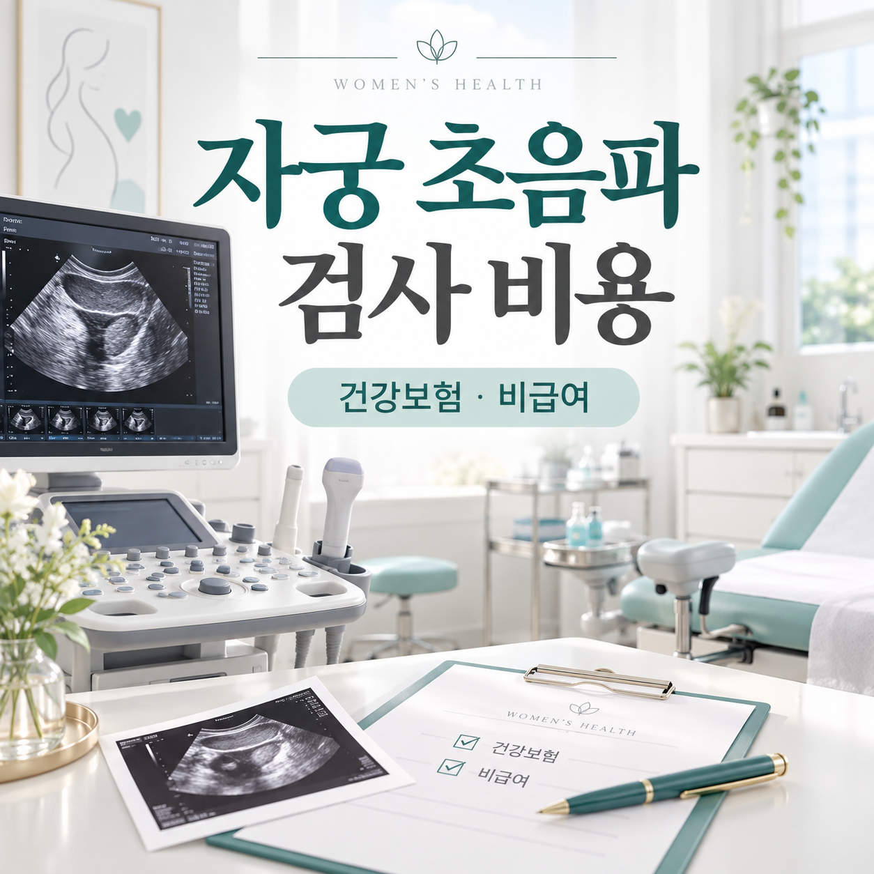자궁 초음파 검사 비용