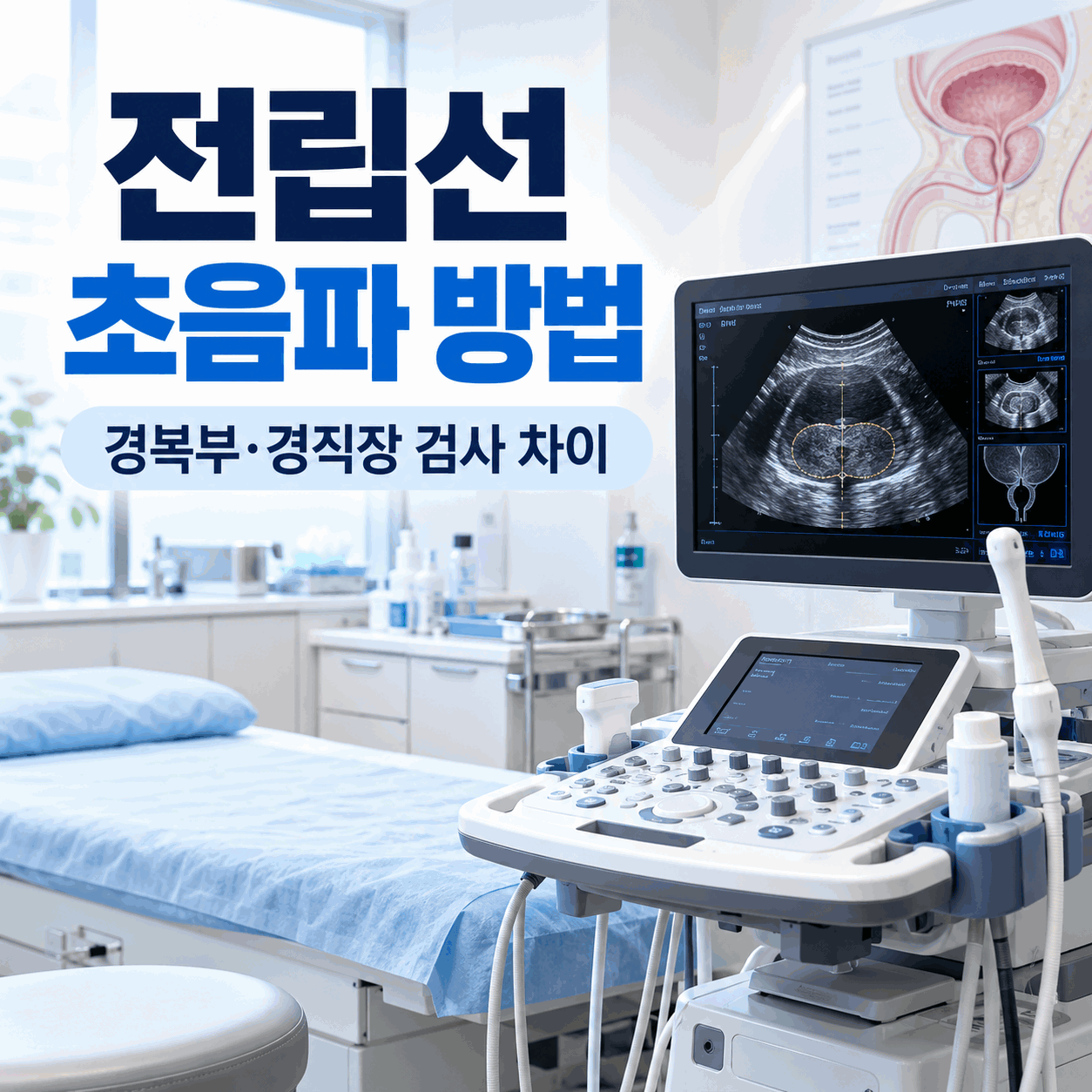 전립선 초음파 방법