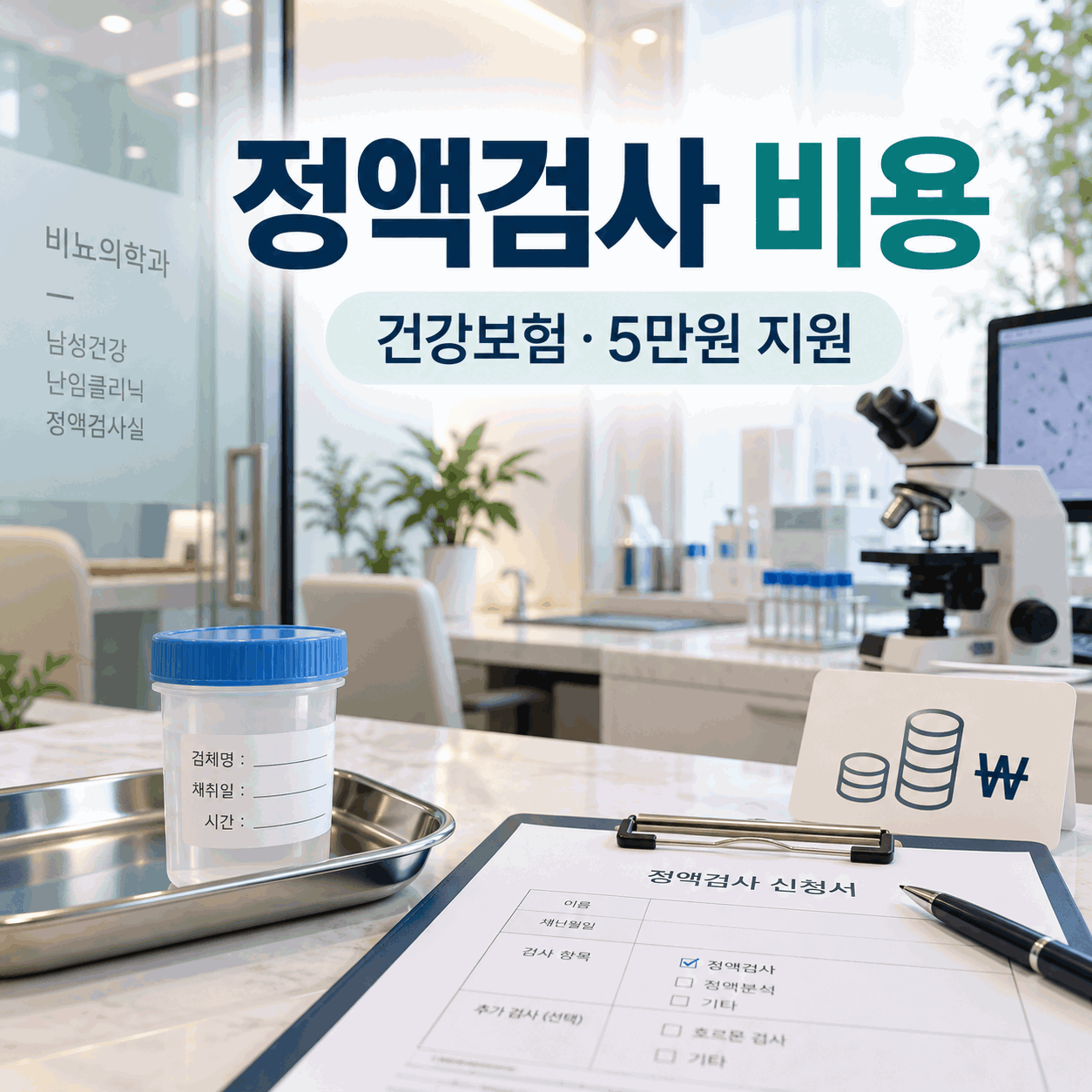 정액검사 비용