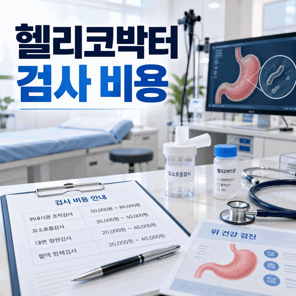 헬리코박터 검사 비용